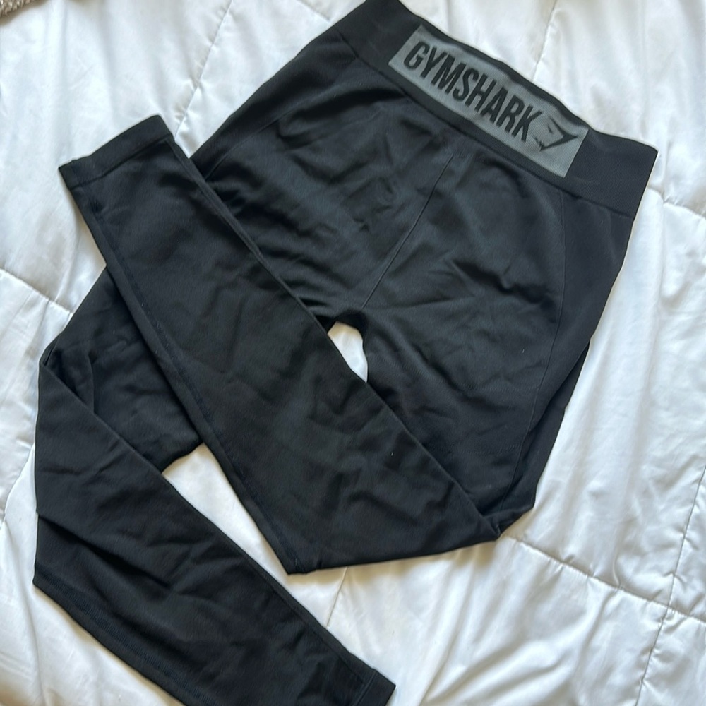 Gymshark black flex leggings medium